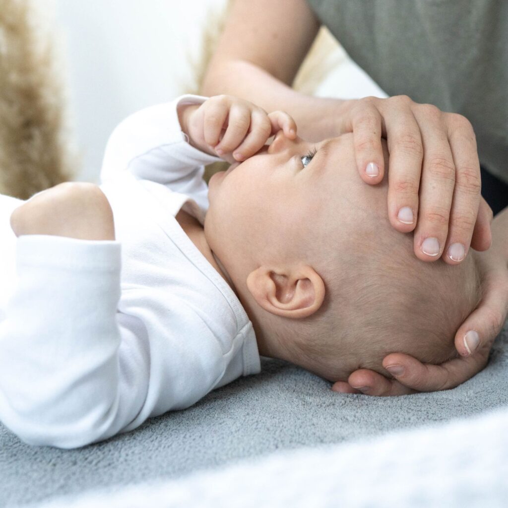Osteopathie osteopathische Verfahrenstechniken Babys Säuglinge